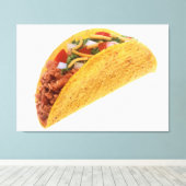 Hard Shell Taco Canvas Afdruk (Insitu (Houten vloer))