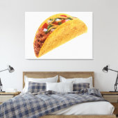 Hard Shell Taco Canvas Afdruk (Insitu (Slaapkamer))