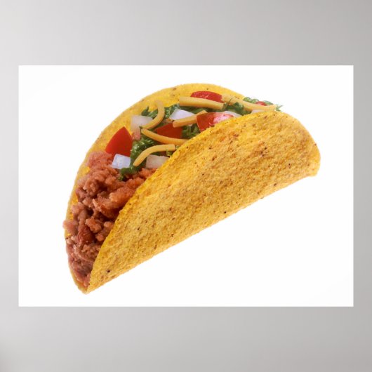 Hard Shell Taco Poster (Voorkant)