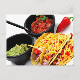 Hard Shell Taco's Briefkaart