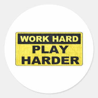 Hard Sign.png van het werk Ronde Sticker