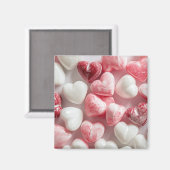 Hard Sour Heart Snoep Magnet (Voorkant / Achterkant)