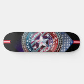 Hard spel van het werk in het Skateboard van de Ve (Horizontaal)