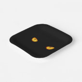 Hard Stare van Golden Bombay Cat Eyes Papieren Bordje (Gebogen)