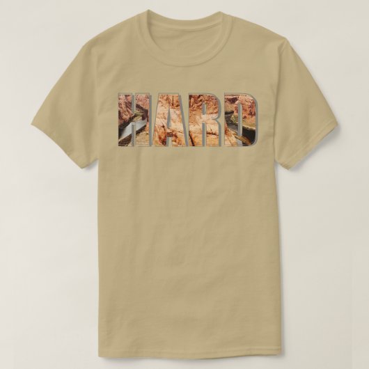 HARD T-SHIRT (Design voorkant)