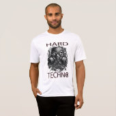 Hard Techno Design T-shirt (Voorkant volledig)