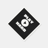 Hard Tri-Blend afspelen Servet (Hoek)