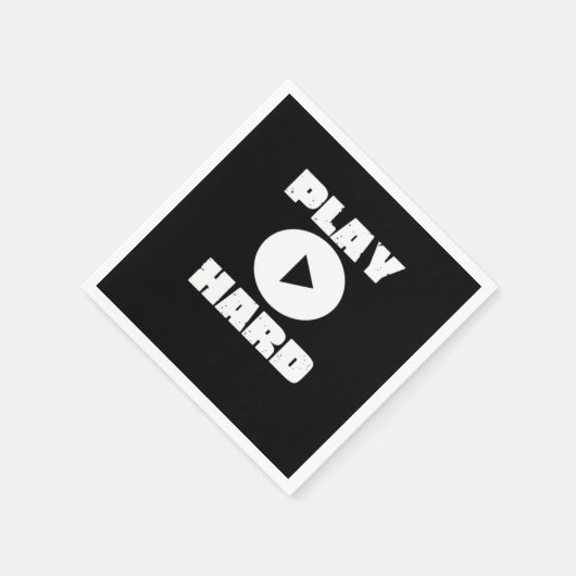 Hard Tri-Blend afspelen Servet (Hoek)