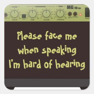 Hard van Horen Amp Stickers