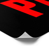 Hard werk loont basketbal Motivatie Pop kunst Poster (Hoek)