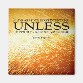 Hard werk Motivatie magneet (Voorkant)