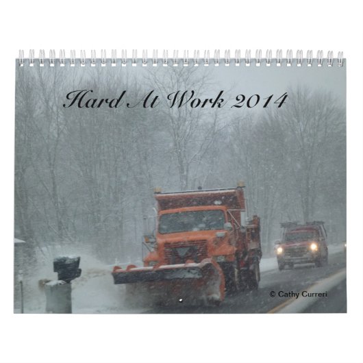 hard werken 2014 kalender (Hoes)
