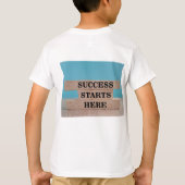 Hard werken Creëer kansen T-shirt (Achterkant)