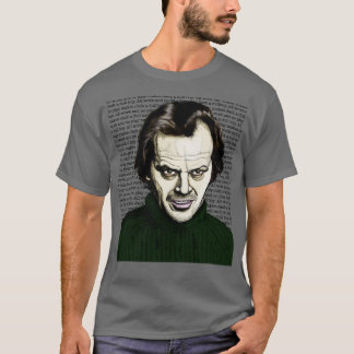 Hard werken en niet spelen t-shirt