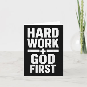 Hard werken God eerste gedurfde uitspraak Christel Kaart