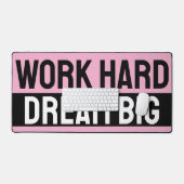 hard werken , grote droom bureaumat (Keyboard & Muis)