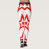 Hard werken. Hard spelen. Harder trainen. Leggings (Achterkant)
