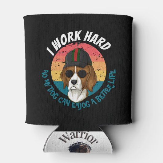 HARD WERKEN HOUND BLIKJESKOELER (Achterkant)