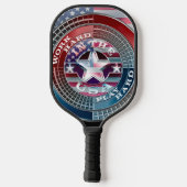 hard werken in de USA Pickleball Paddle (Achterkant)