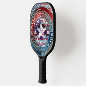 hard werken in de USA Pickleball Paddle (Links)