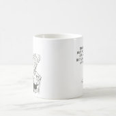 Hard werken loont, grappige sarcastische Kantoor-d Koffiemok (Center)