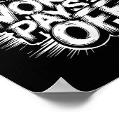 Hard werken loont - Motivatie offerte Poster (Hoek)