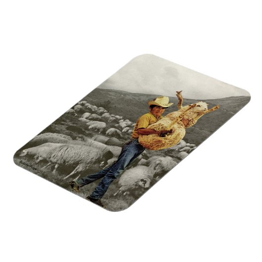 Hard werken - magneet (Linkerzijde)