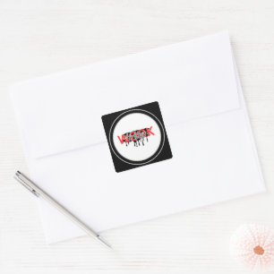 Hard werken Motivatie Vierkante Sticker