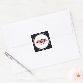 Hard werken Motivatie Vierkante Sticker
