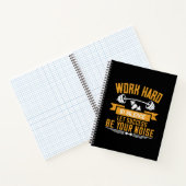 Hard werken notitieboek (Binnen)