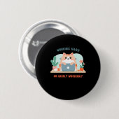 Hard werken of nauwelijks werken Grappige meme Ronde Button 5,7 Cm (Voorkant /achterkant)