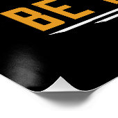 Hard werken perfect poster (Hoek)
