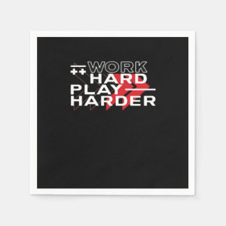 Hard werken Play Hard Motivatie Gaming Hustling C Servet