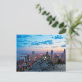 Hard werken Post Kaart voor succes (Staand voorkant)