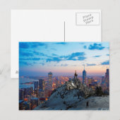 Hard werken Post Kaart voor succes (Voorkant / Achterkant)