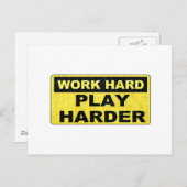 Hard werken Sign.png Briefkaart (Voorkant / Achterkant)
