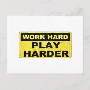Hard werken Sign.png Briefkaart