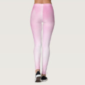 hard werken, sterk zijn | Elegant roze sport actie Leggings (Achterkant)