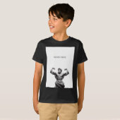 Hard werken Sticker 1 T-shirt (Voorkant volledig)