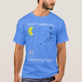 hard werken t-shirt (Voorkant)