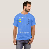 hard werken t-shirt (Voorkant volledig)