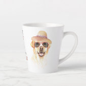 Hard werken voor My Lab Retriever Latte Mok (Rechts)