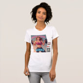 Hard werken --- Vrouw versie T-shirt (Voorkant volledig)