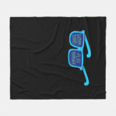Hard werken, zo hard werken, zo hard werken fleece deken (Voorkant (Horizontaal))