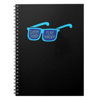 Hard werken, zo hard werken, zo hard werken notitieboek