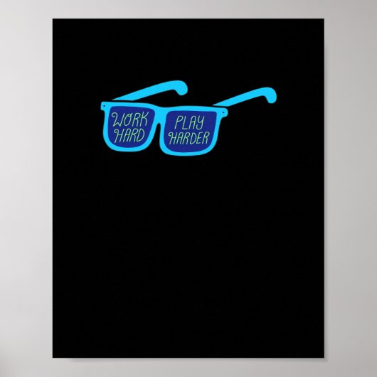 Hard werken, zo hard werken, zo hard werken poster (Voorkant)