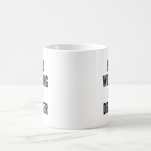 Hard werkend CAD Drafter Koffiemok (Center)