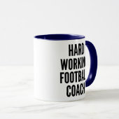 Hard werkende Football coach Mok (Voorkant rechts)