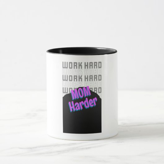 Hard Werkende Moeder Nog Harder Werken Mok (Midden)