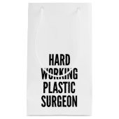Hard werkende plastisch chirurg klein cadeauzakje (Voorkant)